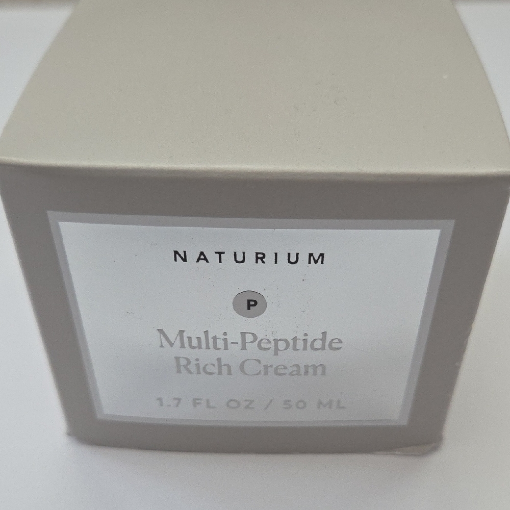 Naturium Multi-Peptide Rich Cream 1.7 Fl Oz New In Box
